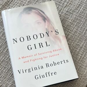 Nobody's Girl by Virginia Roberts Giuffre - White Cover